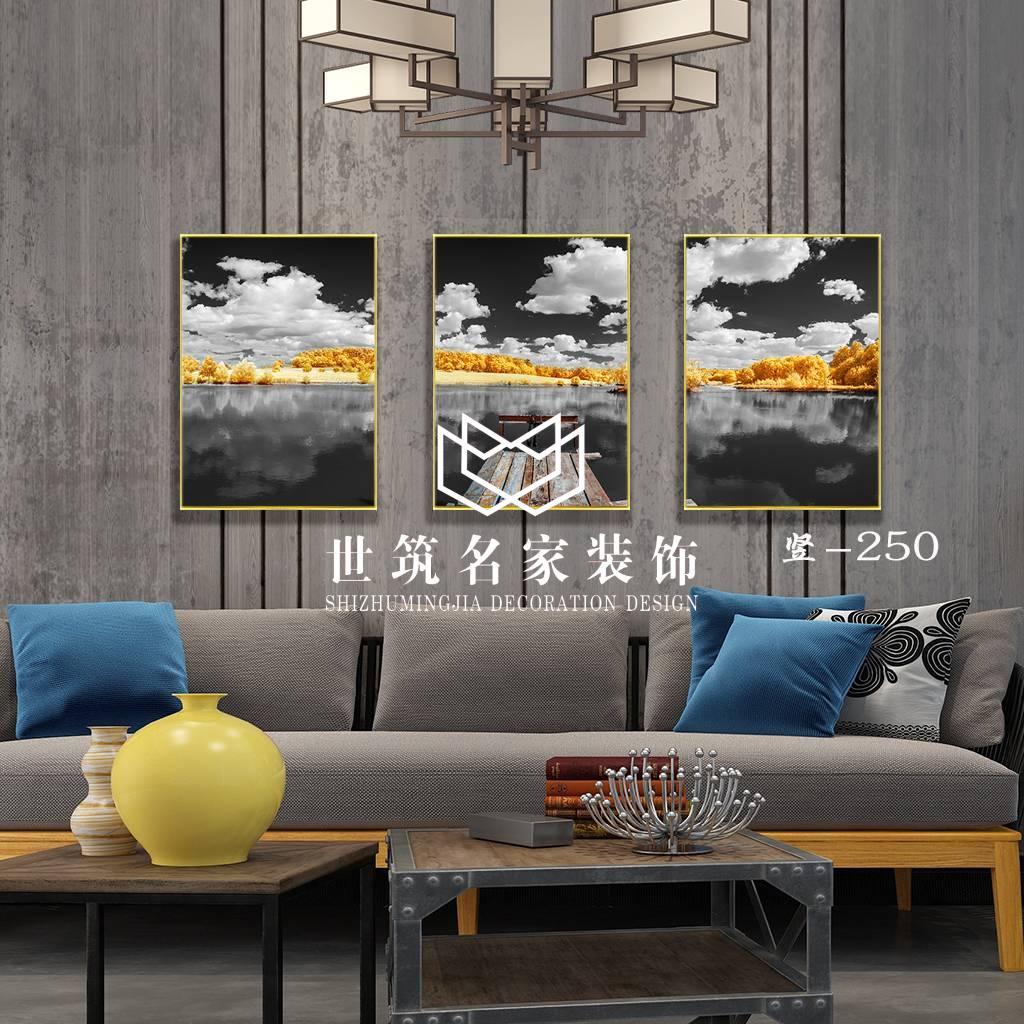 晶瓷裝(zhuāng)飾畫3聯
