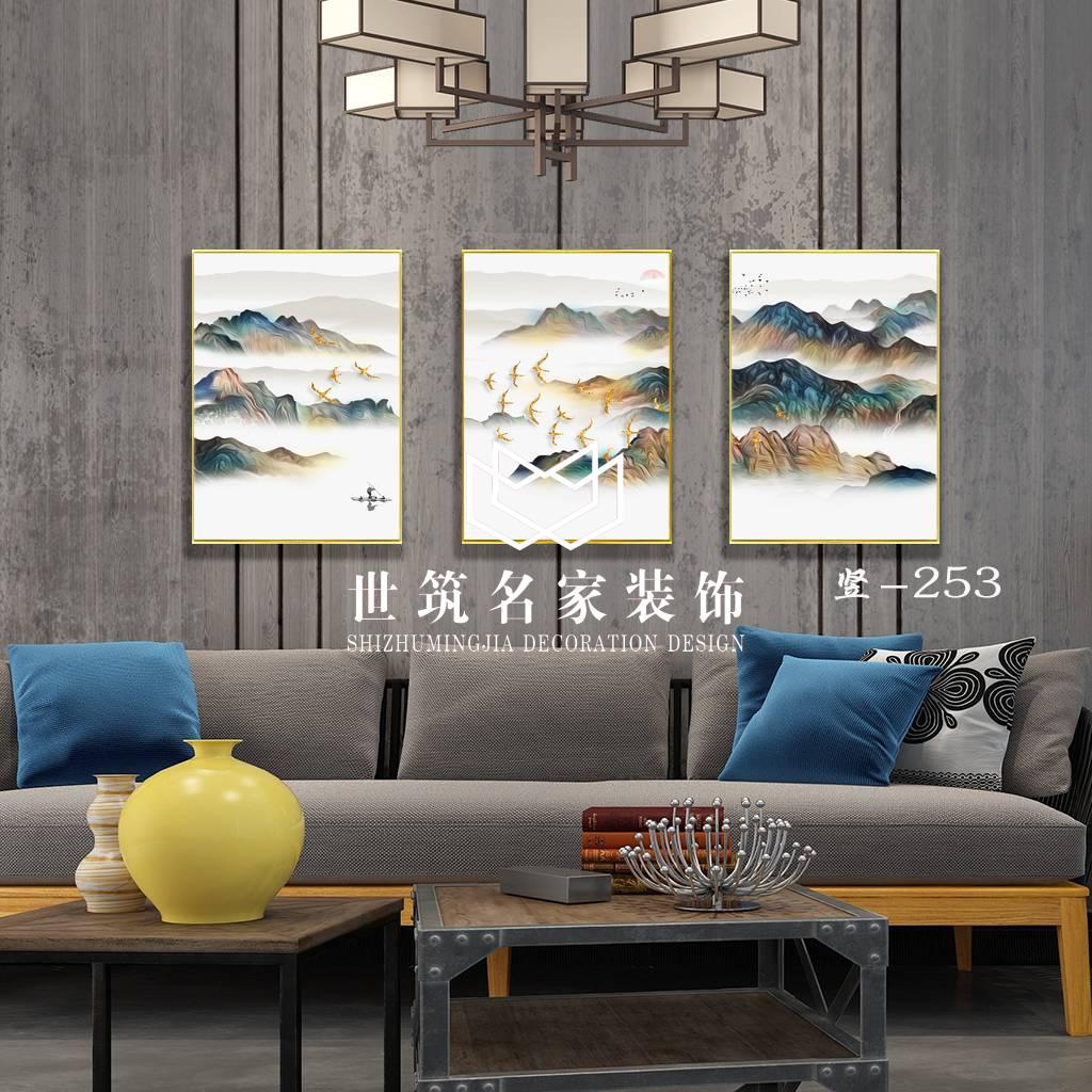 晶瓷裝(zhuāng)飾畫3聯