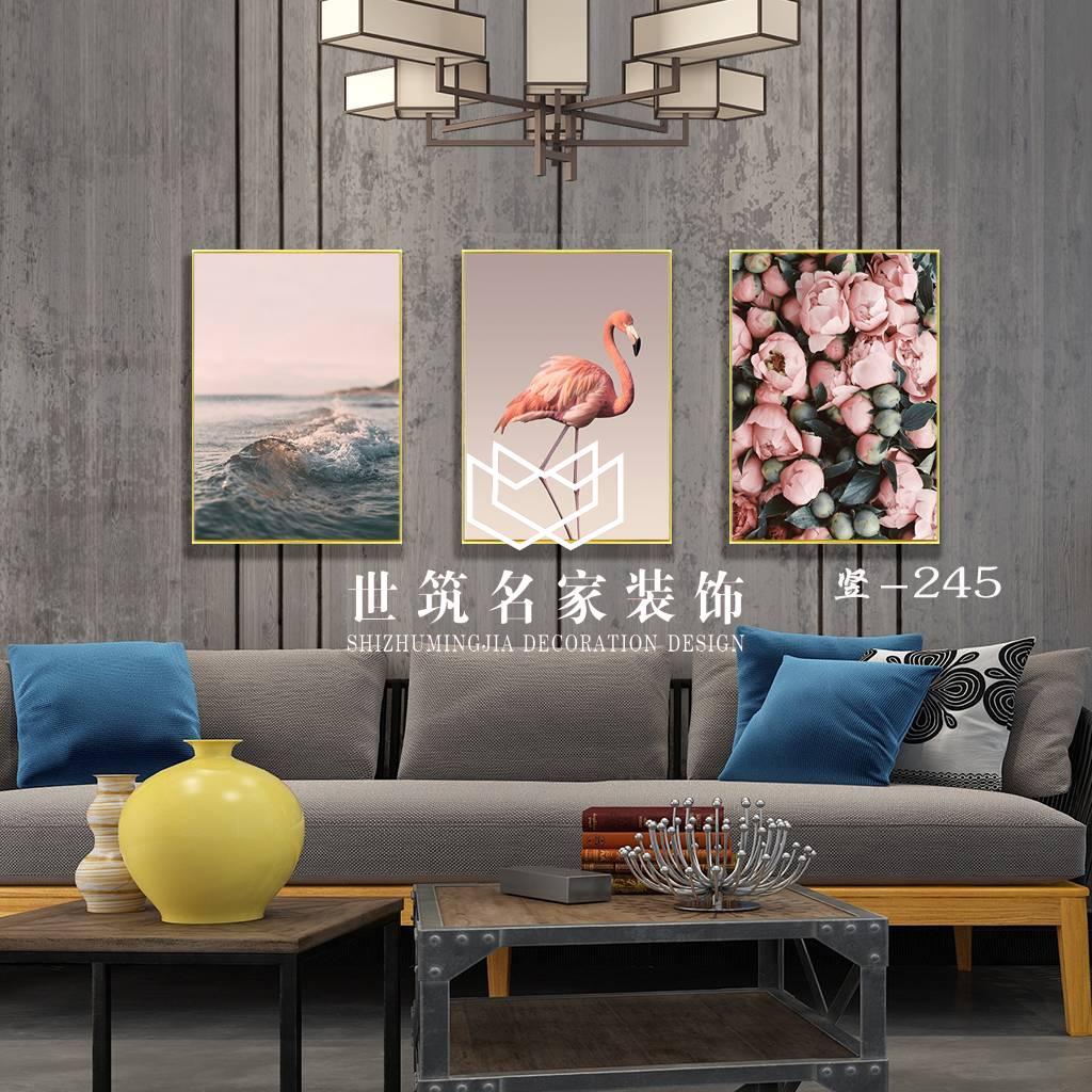晶瓷裝(zhuāng)飾畫3聯