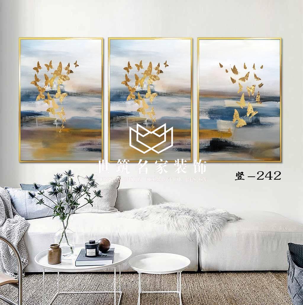晶瓷裝(zhuāng)飾畫3聯